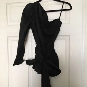 New York and Company one shoulder top